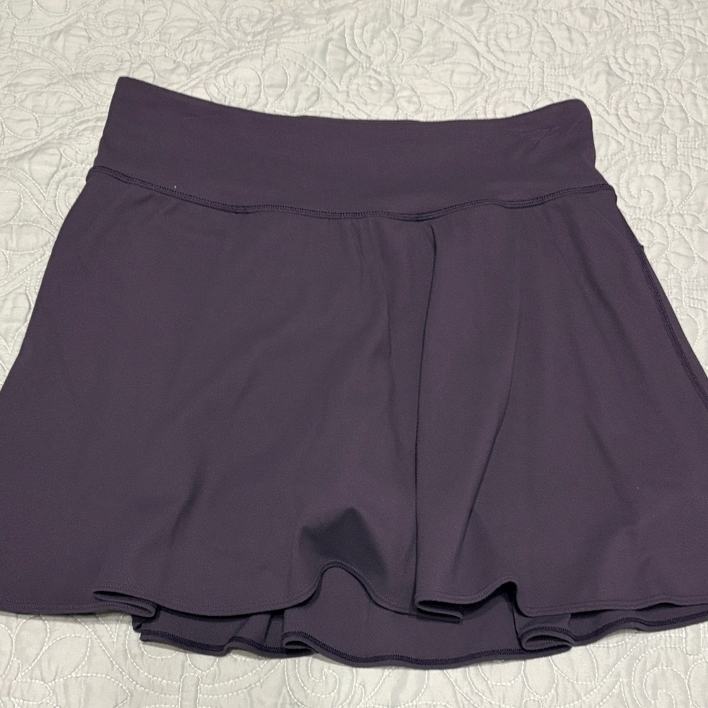 Women's Athletic Skort in Dark Plum